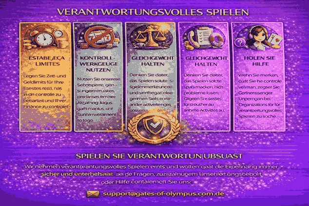 Verantwortungsvolles Spielen Limits setzen Kontrollwerkzeuge nutzen Gleichgewicht halten Hilfe holen sicheres Spiel und Support